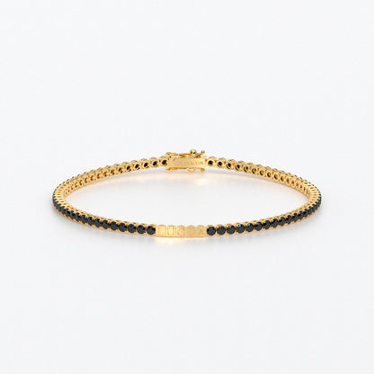 Rivière de oro de 18k personalizada en talla brillante