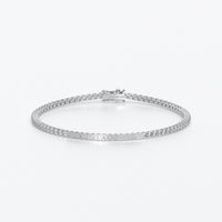 Riviere d'or de 18k personalitzada amb diamants de laboratori talla brillant